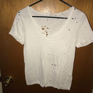 distressed shirt